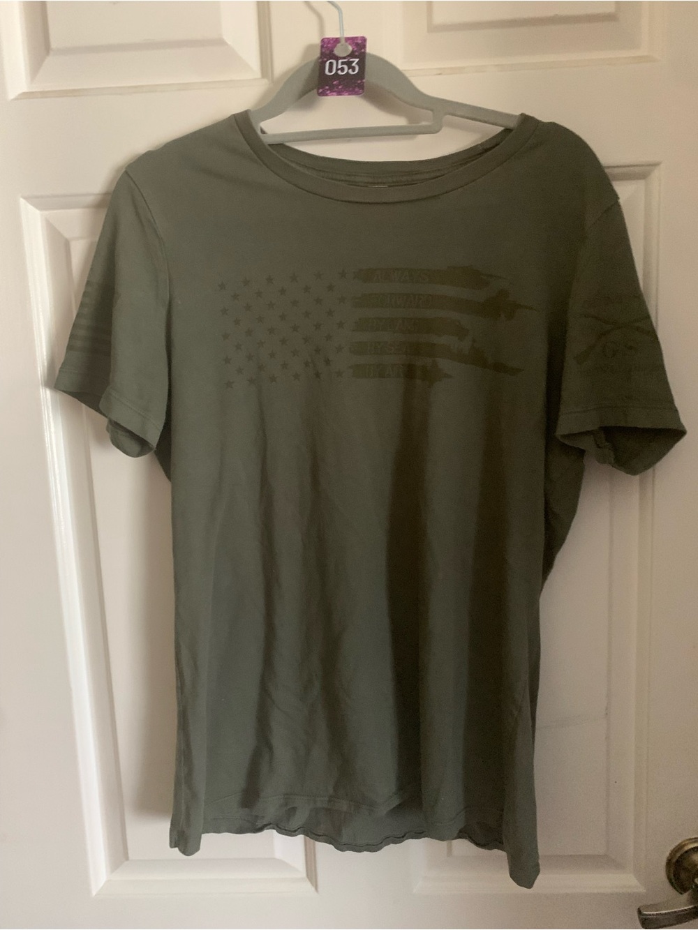 Grunt Style Olive Green Short Sleeve Crewneck Tee